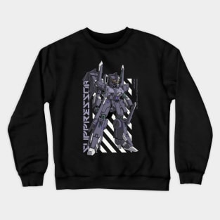 Silver Bullet Suppressor Gundam Crewneck Sweatshirt